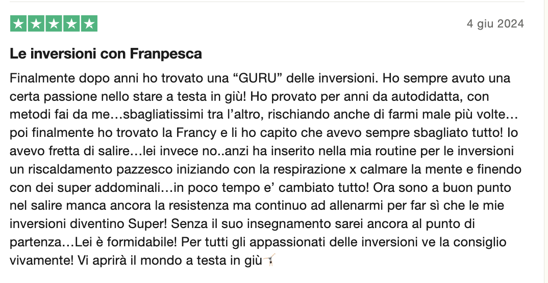 Un metodo che funziona
