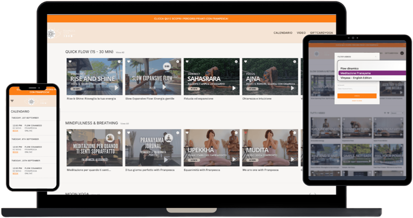 Marea su desktop, tablet e telefono